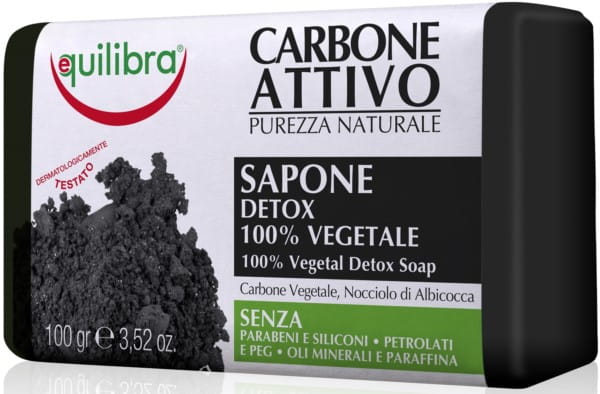 Reinigungsseife mit EQUILIBRA Aktivkohle - Biolaboratorium