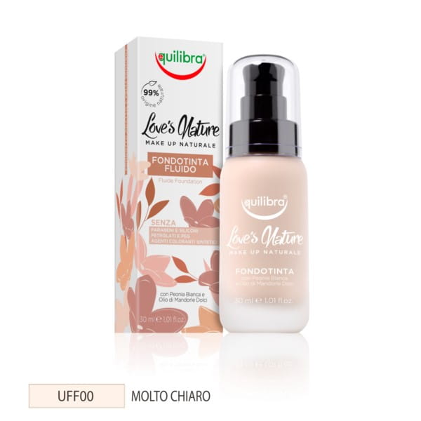 Fluid flüssige Foundation Molto Chiaro 30 ml EQUILIBRA - Biolaboratorium