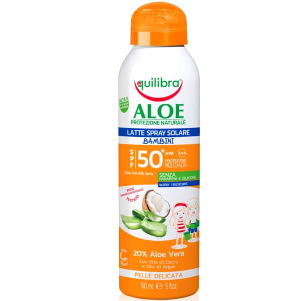 Sonnenmilch für Kinder SPF 50 EQUILIBRA - Biolaboratorium
