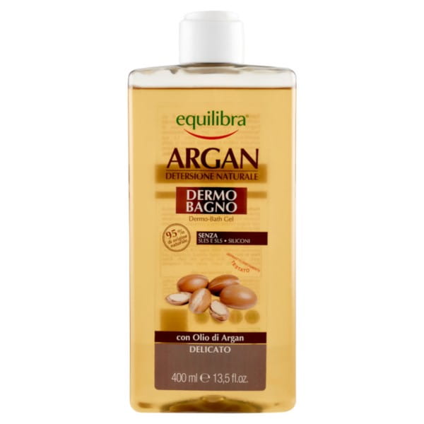Argan-Badegel 400 ml EQUILIBRA - Biolaboratorium