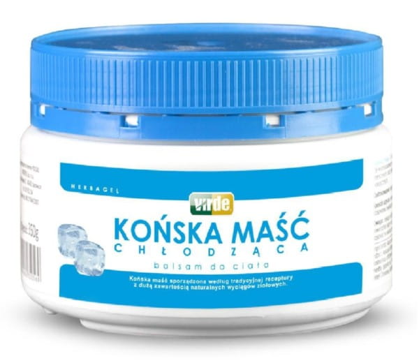 Kühlendes Pferdemehl 350g in Form eines VIRDE-Gels - Biolaboratorium