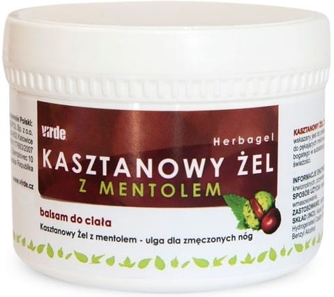 Kastaniengel mit Menthol 250ml VIRDE - Biolaboratorium