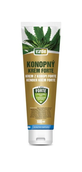 FORTE Hanfcreme 100ml mit VIRDE Hanföl - Biolaboratorium