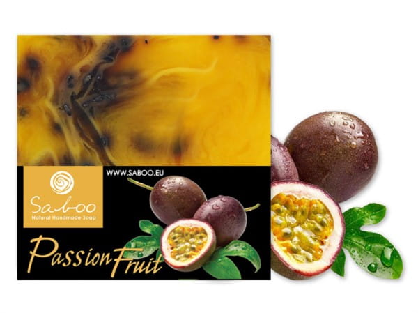 Natürliche Passionsfruchtseife 100 g SABOO - Biolaboratorium