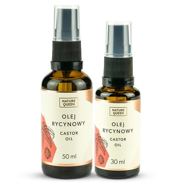 Rizinusöl 30ml NATURE QUEEN für Wimpernhaare - Biolaboratorium