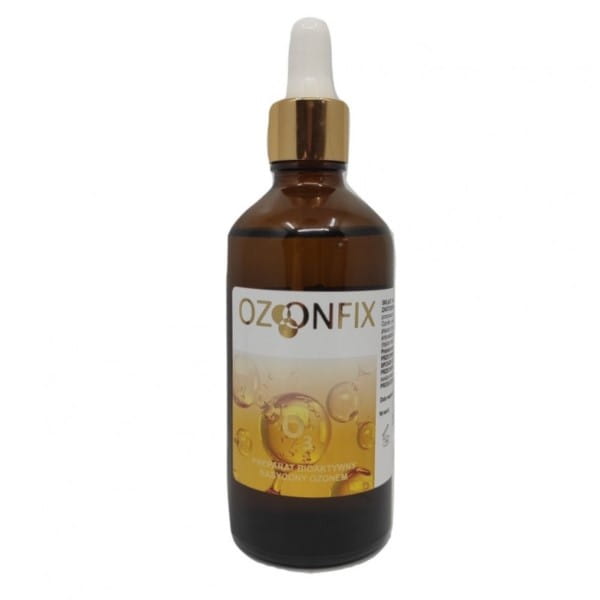 Oliv 100 ml ozonisiertes Olivenöl mit einer OZONFIX-Pipette - Biolaboratorium