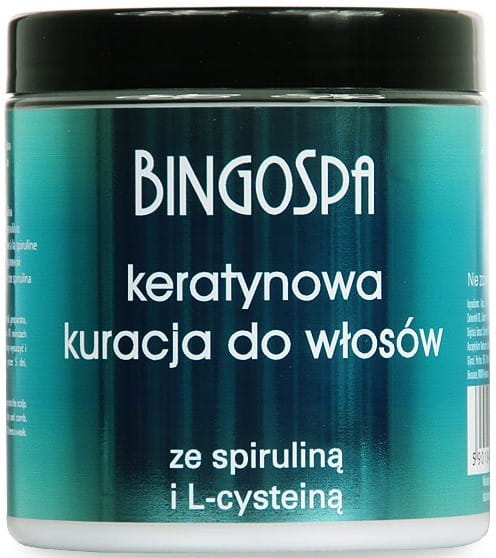 BINGOSPA Keratin-Haarkur mit Spirulina - Biolaboratorium