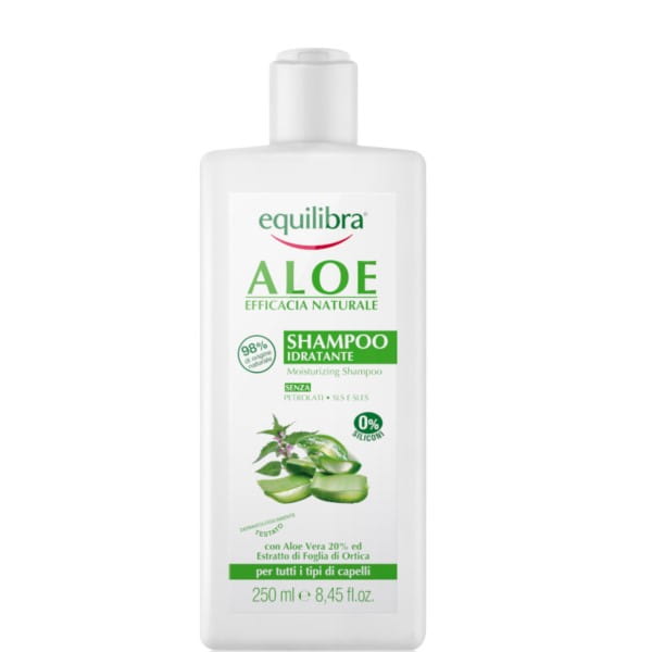 Feuchtigkeitsspendendes Aloe-Shampoo 250ml EQUILIBRA - Biolaboratorium