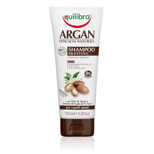 Schützendes Arganshampoo 100 ml EQUILIBRA - Biolaboratorium