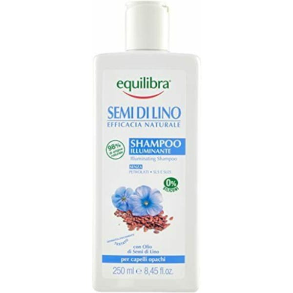 Aufhellendes Shampoo mit Leinen 250 ml EQUILIBRA - Biolaboratorium
