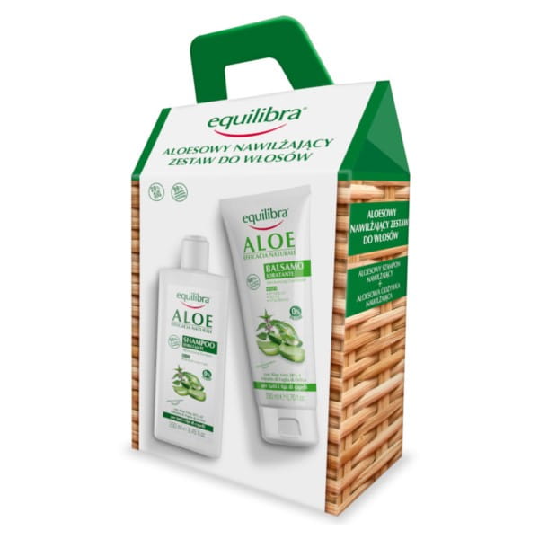 Aloe Feuchtigkeits-Haarset EQUILIBRA - Biolaboratorium