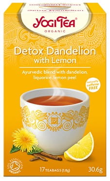 Detox Tee Löwenzahn Zitrone BIO 17x18g YOGI TEA - Biolaboratorium
