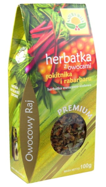 Sanddorn-Rhabarber-Tee 100g WILLKOMMEN DIE NATUR - Biolaboratorium