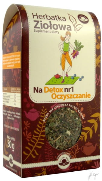 Kräuter Detox Tee Nr. 1 reinigend 80g NATURE VITA - Biolaboratorium