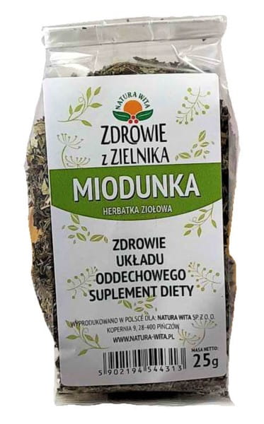 Miodunka Tee 25g DIE NATUR WILLKOMMEN - Biolaboratorium