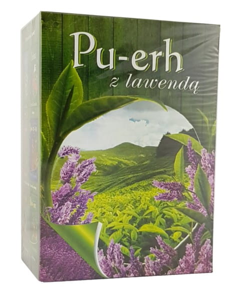 Pu-erh Tee mit Lavendel 40x22g ASZ - Biolaboratorium