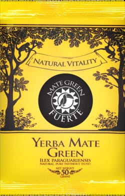 Yerba Mate Grün Fuerte 50 g - Biolaboratorium
