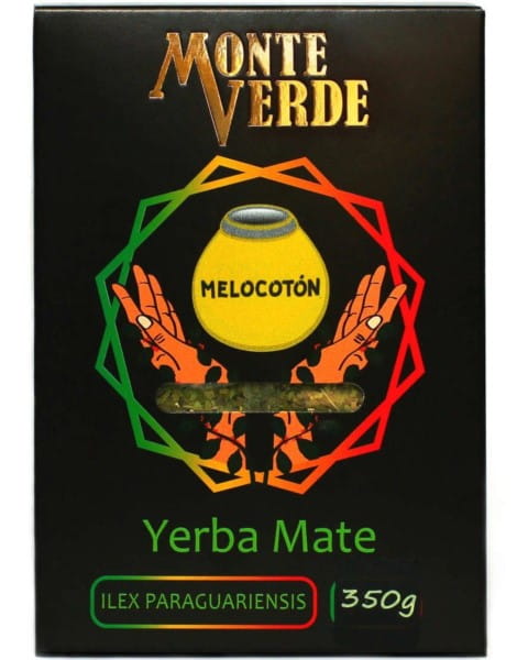 Yerba Mate Monte Verde Melocoton 350 g - Biolaboratorium