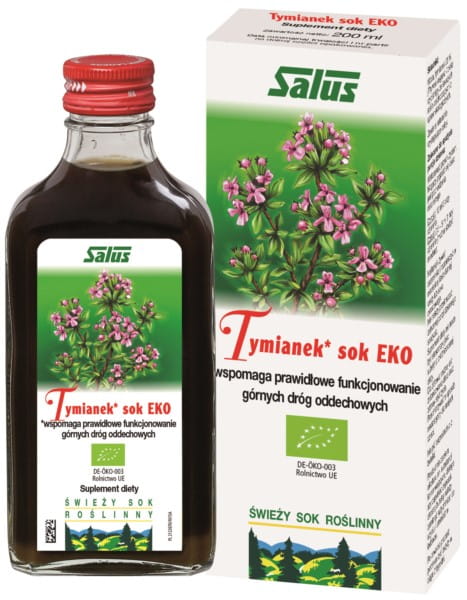Kräuter - Thymian Nabe, ECO-Saft 200 ml - Biolaboratorium