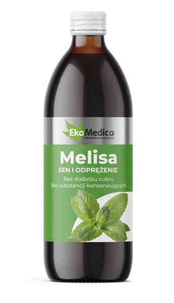 Zitronenmelisse 500ml Saft 100% EKAMEDICA - Biolaboratorium