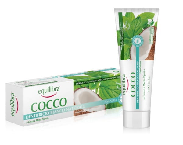 Cocco Zahnpasta 75ml Kokos EQUILIBRA - Biolaboratorium