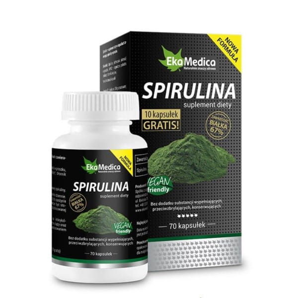 Spirulina 60 Kapseln EKAMEDICA - Biolaboratorium