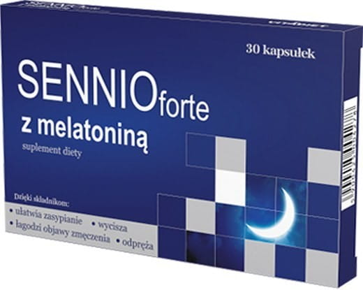 Sennio FORTE mit Melatonin 30 Kapseln VITADIET - Biolaboratorium