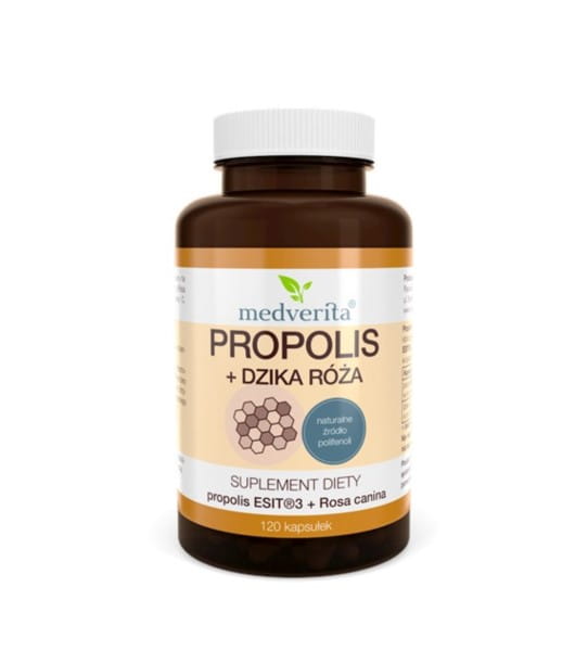 Wildrosen-Propolis 120 Kapseln MEDVERITA - Biolaboratorium