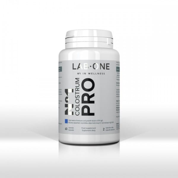 Colostrum Pro 60 Kapseln Resistenz LAB ONE - Biolaboratorium