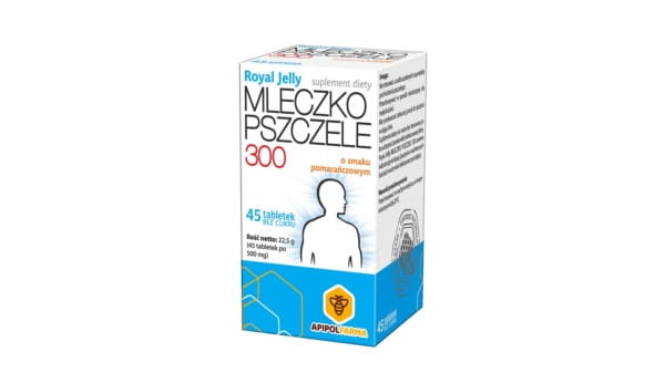 Gelée Royale 300 45 tab. APIPOL-FARMA - Biolaboratorium