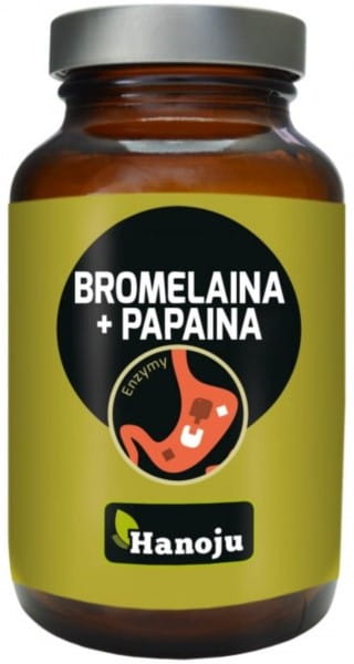 Bromelain Papain 500 MG 90 Kapseln Verdauung HANOJU - Biolaboratorium