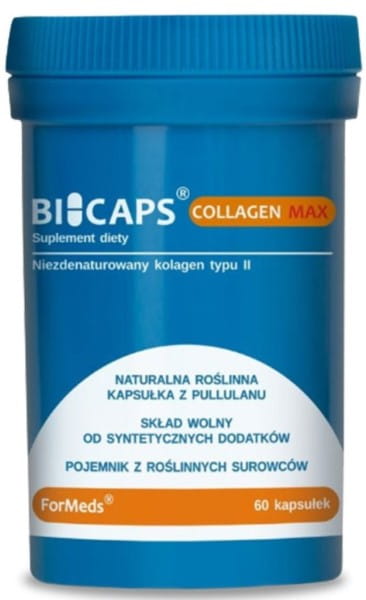 Bicaps Kollagen max 60 Kapseln FORMEDS Gelenke - Biolaboratorium