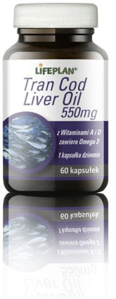 Herb - Piast Tran Lebertran 60 Kapseln OMEGA 3 - Biolaboratorium