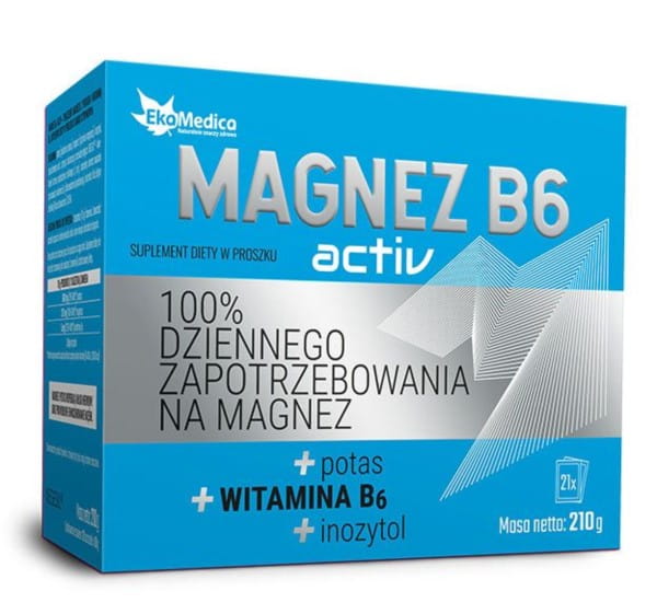 Magnesium B6 aktiv 21x10g EKAMEDICA Beutel - Biolaboratorium