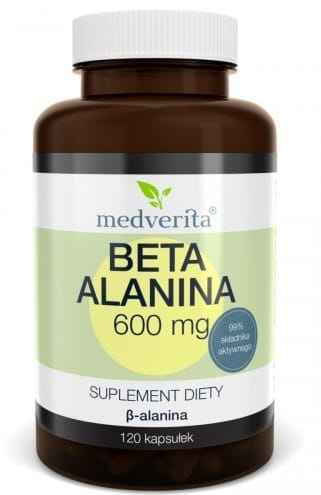 Beta-Alanin 600 MG 120 Kapseln MEDVERITA - Biolaboratorium