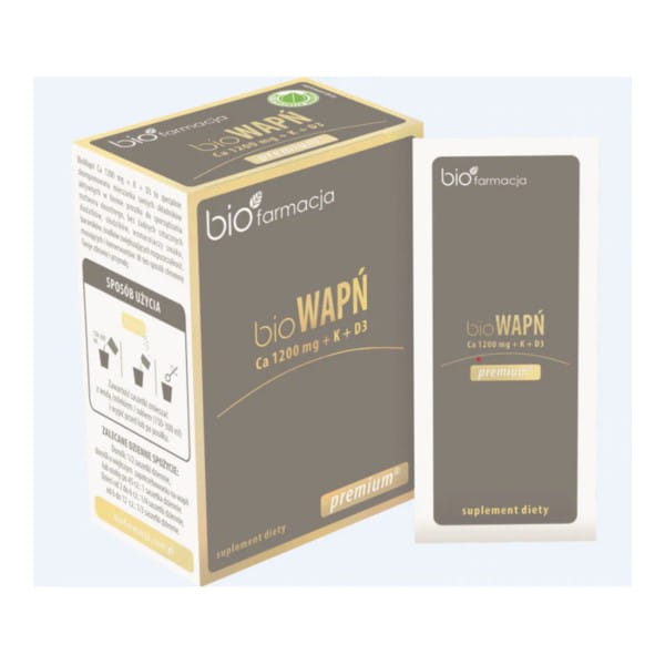 BIO Calcium CA1200mg K2 D3 15 Beutel BIOPHARMATION - Biolaboratorium