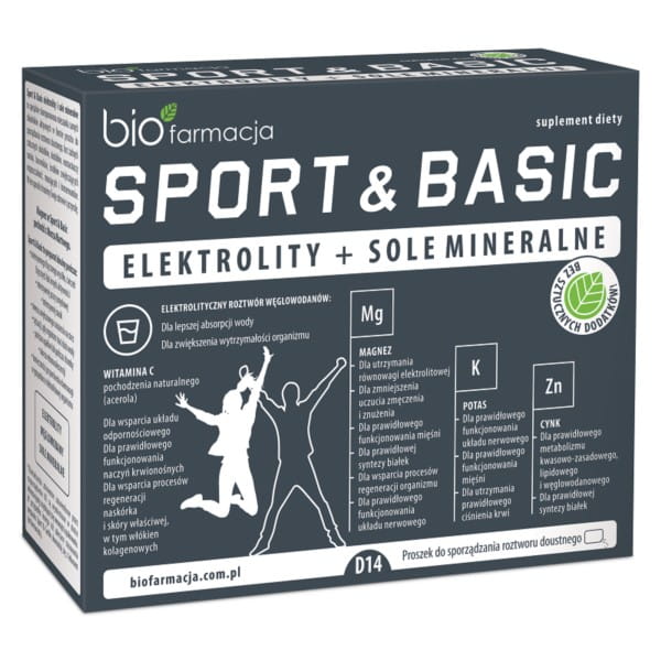 Sport & basische Elektrolyte Salze min. 14 BIOPHARMATION - Biolaboratorium