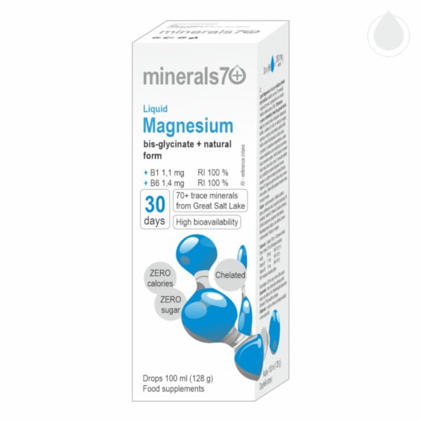 Magnesium flüssig 100 ml Magnesium MINERALIEN7+ - Biolaboratorium
