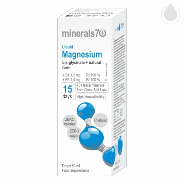 Magnesium flüssig 50 ml Magnesium MINERALIEN7+ - Biolaboratorium