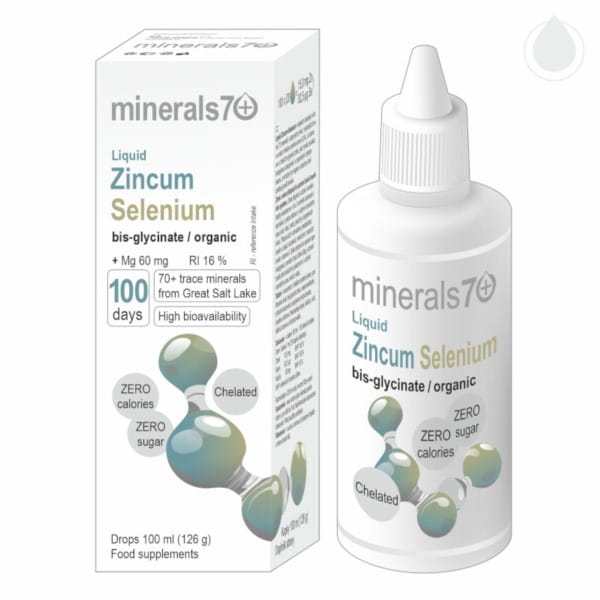 Zink-Selen-Flüssigkeit 100ml Zink-Selen MINERALIEN7+ - Biolaboratorium