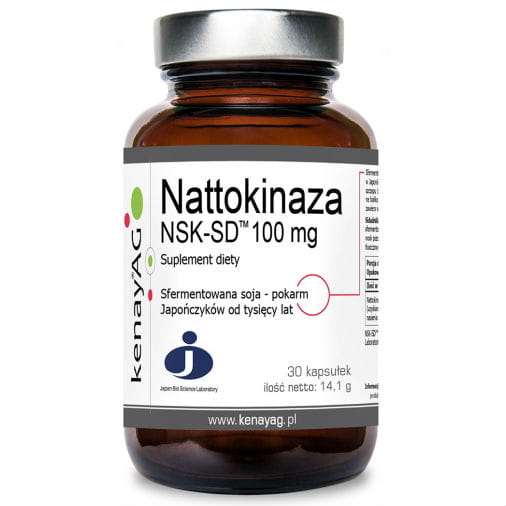 Fermentierte Sojabohnen-Nattokinase nsk - sd 100 mg 30 Kapseln KENAY