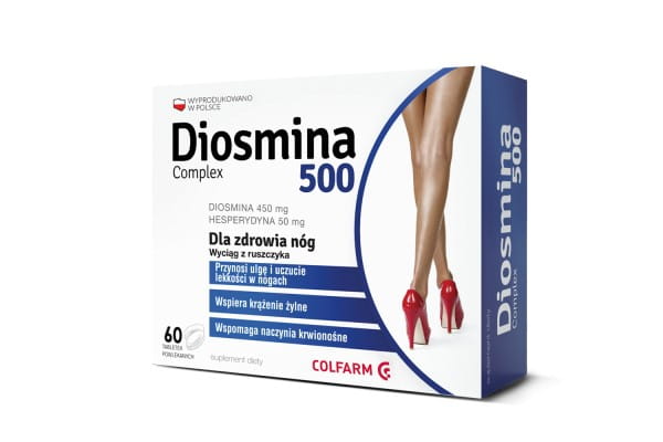 Diosmin-Komplex 500 60 Tabletten COLFARM - Biolaboratorium