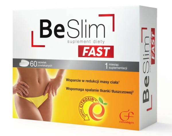 Be slim fast 60 Tabletten zum Abnehmen COLFARM - Biolaboratorium