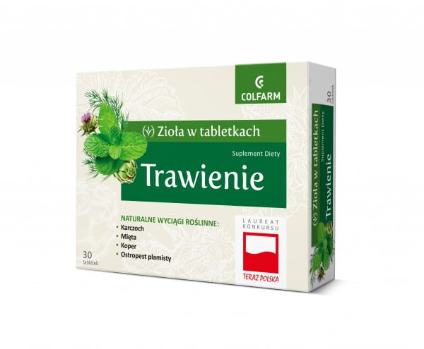 Verdauung von 30 Tabletten Artischocke Minze Fenchel COLFARM - Biolaboratorium