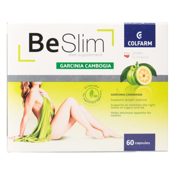 Seien Sie schlank Garcinia Cambogia 60 Kapseln zum Abnehmen COLFARM - Biolaboratorium