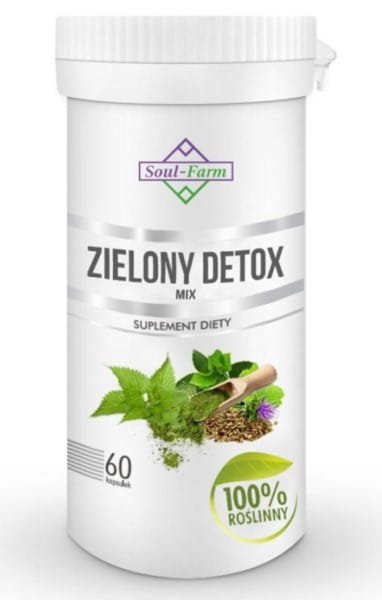 Premium Green Detox 60 Kapseln Reinigende SOUL FARM - Biolaboratorium