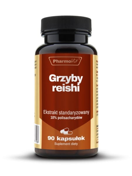 Reishi-Pilze 90 Kapseln Immunsystem - PHARMOVIT - Biolaboratorium