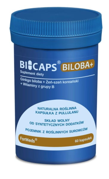Bicaps biloba + 60 Kapseln FORMEDS Nervensystem - Biolaboratorium