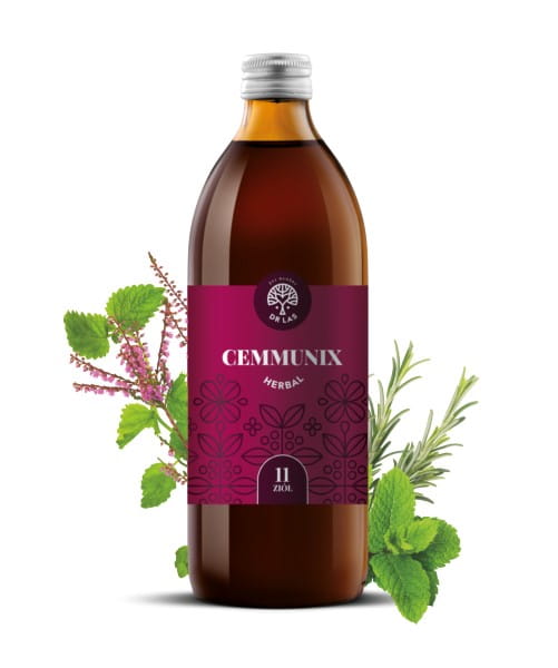 Cemmunix herba 500 ml mit Vitamin C DR LAS - Biolaboratorium