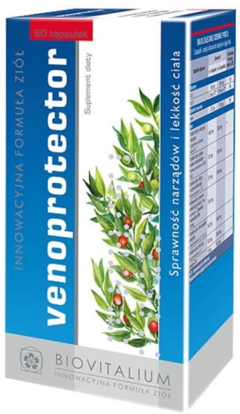 Venoprotector Kreislaufsystem 60 BIOVITALIUM Kapseln - Biolaboratorium